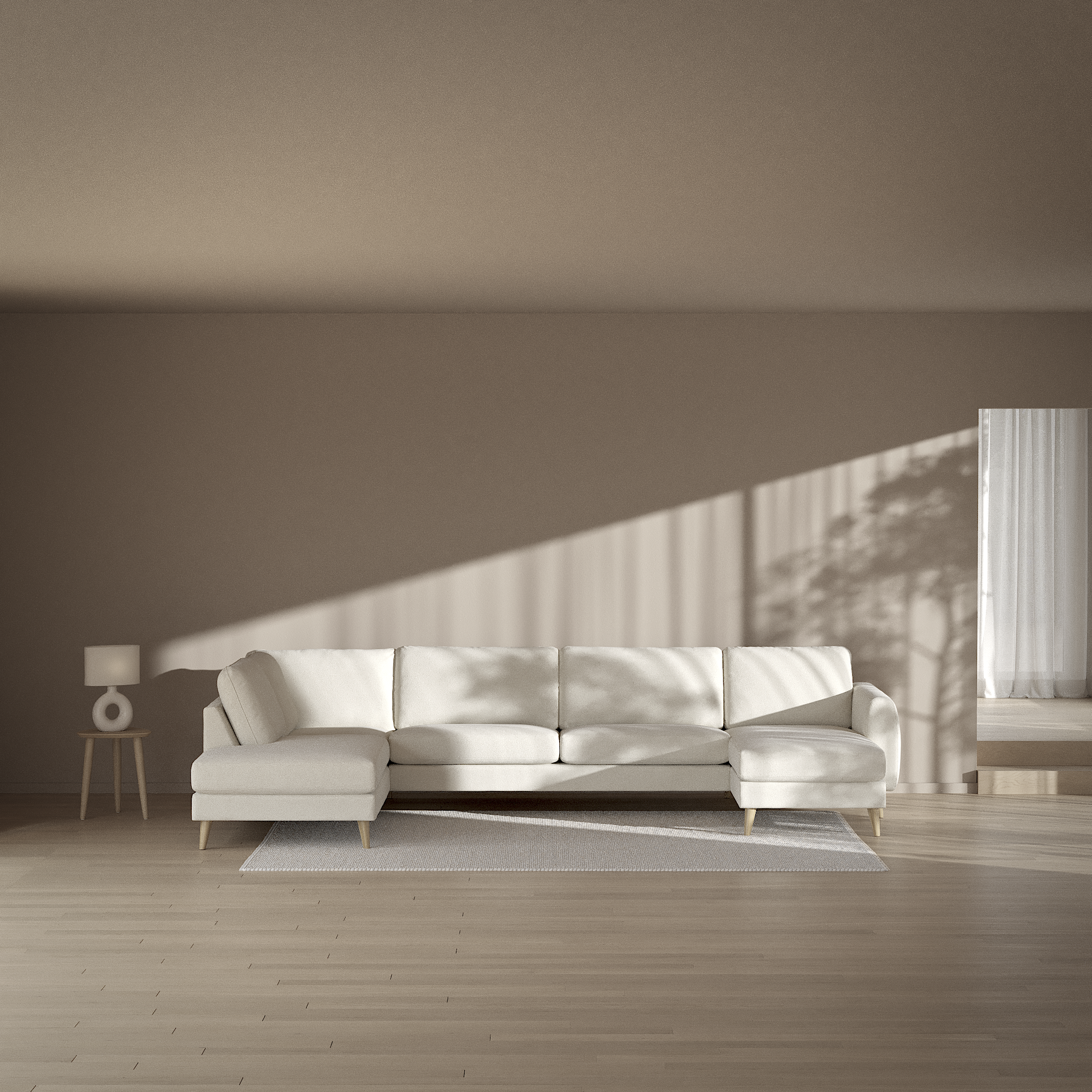 Bridge - 3-sits soffa med divan vänster och schäslong höger - inspiration