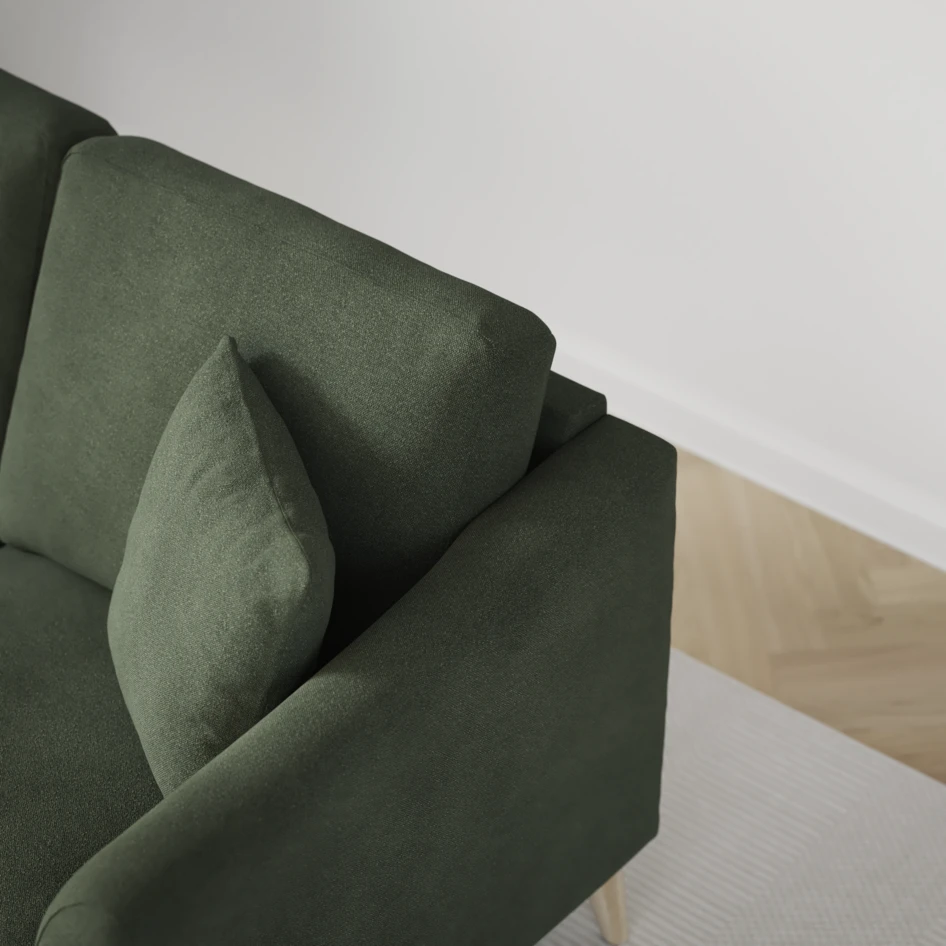 Eden - 2,5-sits soffa - Grön
