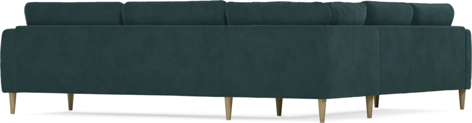 Bridge - Hörnsoffa, 2+3-sits - Blå