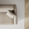 Eden - 3-sits soffa med schäslong - Beige