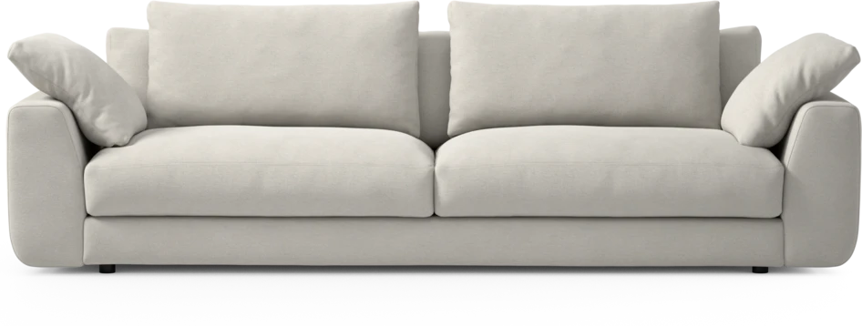 Amie - 4-sits soffa - Vit