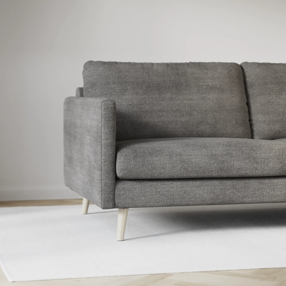 Madison Lux - 2-sits soffa med divan vänster och schäslong höger - Grå