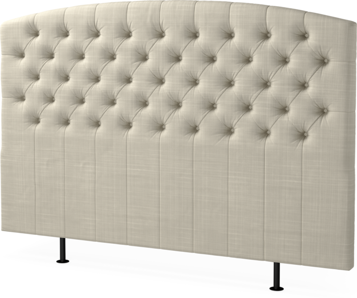 Cape välvd - Sänggavel , 90-210 cm - Beige