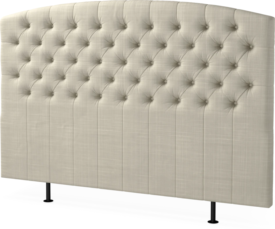 Cape välvd - Sänggavel , 90-210 cm - Beige