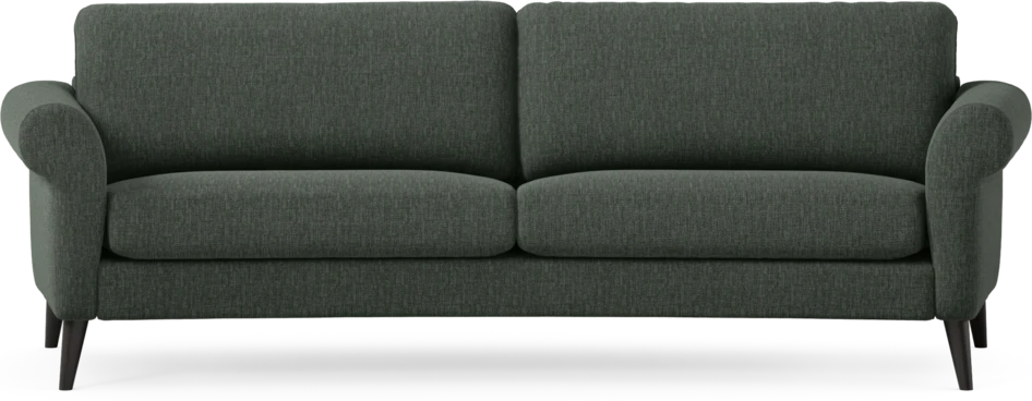 Bridge - 3-sits soffa svängd - Grön
