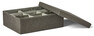 Fredrik - Förvaringslåda, L 36, B 27, H 12 cm - Grå