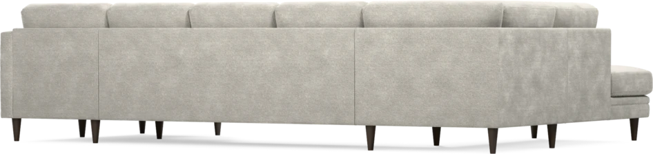Eden - 3-sits soffa med divan vänster och schäslong höger - Grå