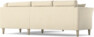 Eden - 2-sits soffa med divan - Beige