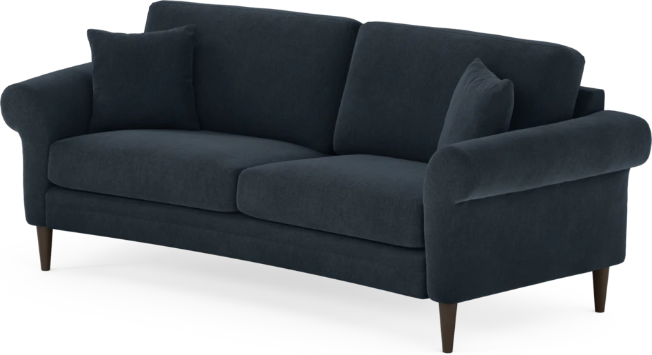 Eden - 2,5-sits soffa svängd - Blå