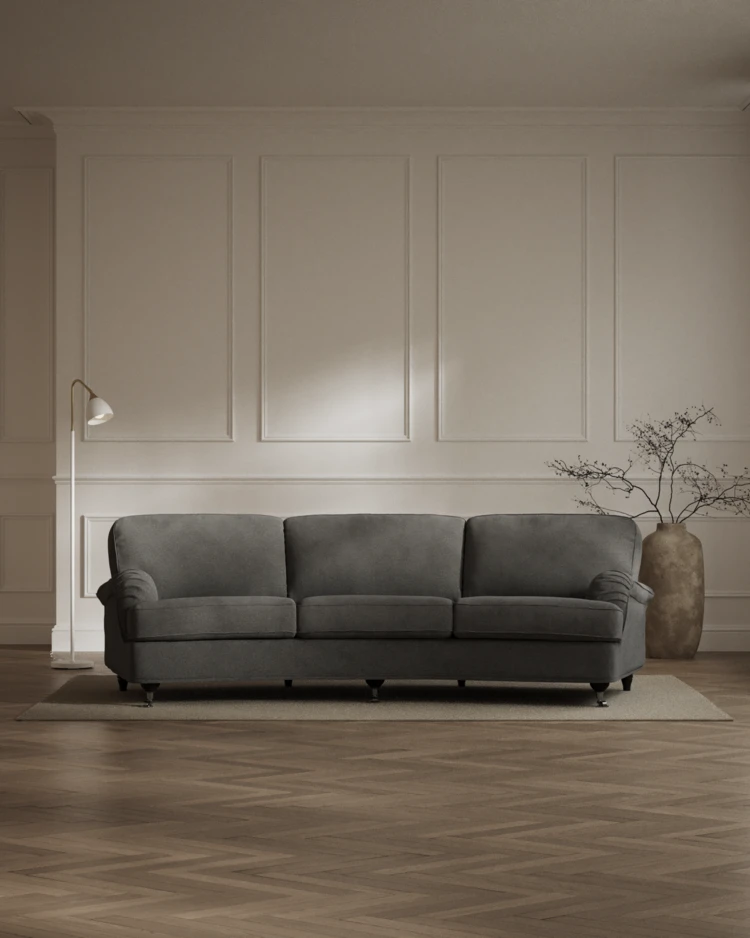 Oxford - 3-sits soffa svängd - inspiration