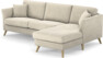 Eden - 2,5-sits soffa med schäslong - Beige