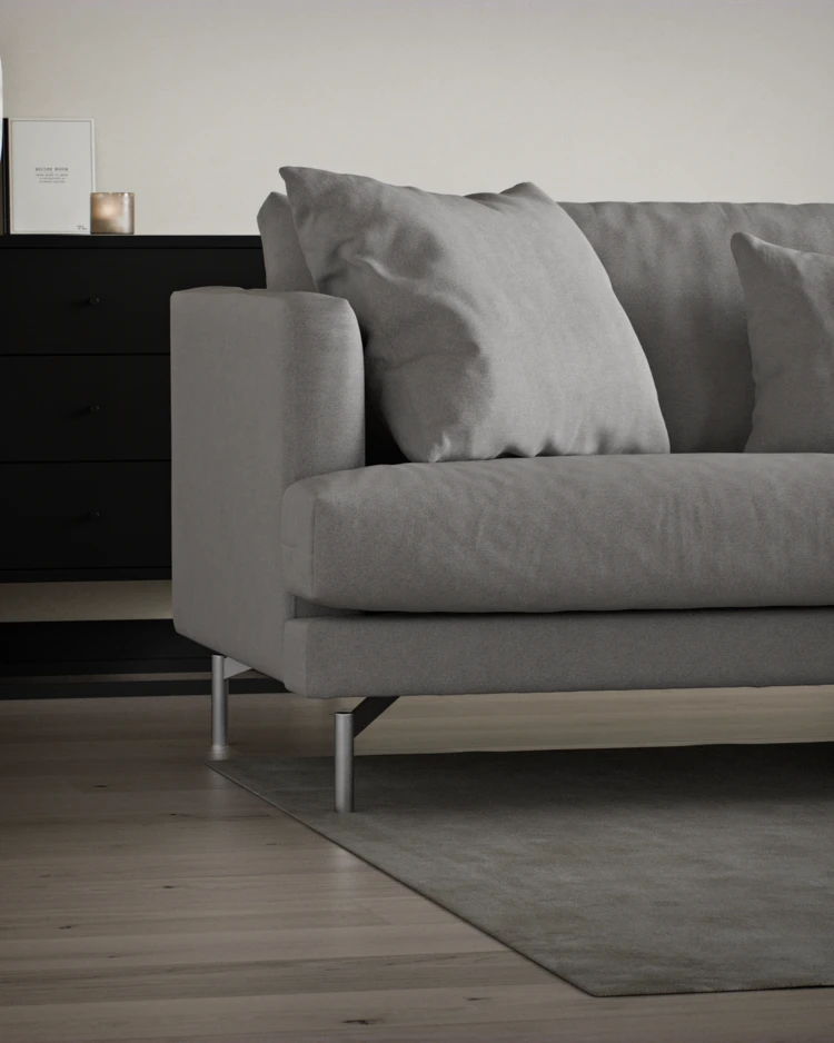 Harper - 3-sits soffa med divan höger - inspiration
