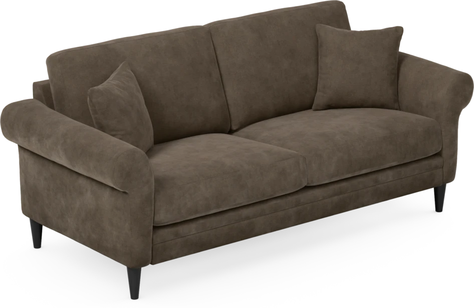 Eden - 2,5-sits soffa - Brun