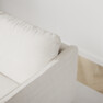 Madison - 3-sits soffa med divan vänster - Vit