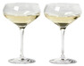 More - Champagneglas, H 15 Ø 10 cm, 21 cl, 2-pack - Vit