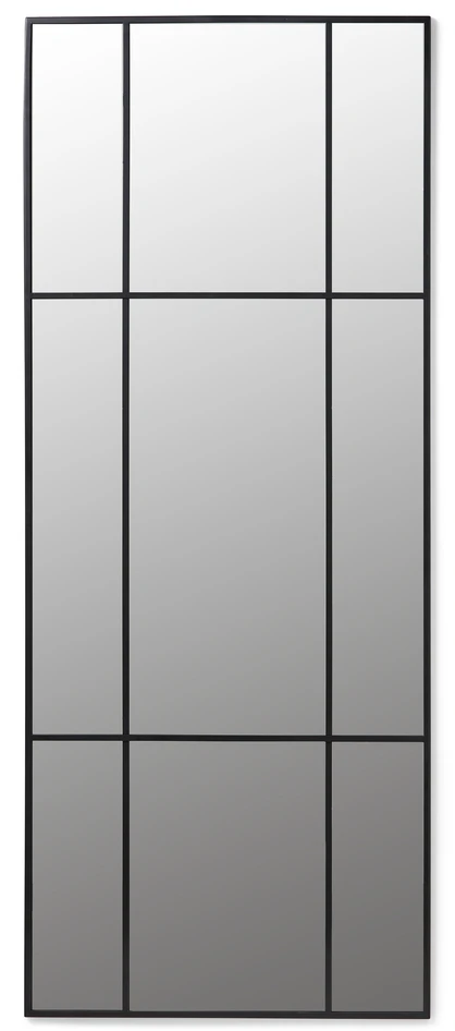 Viktoria - Golvspegel, H 170 cm - Svart