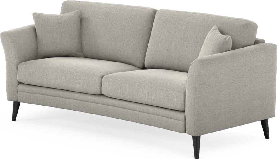 Eden - 2,5-sits soffa svängd - Grå