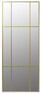 Stella - Golvspegel, B 70, H 170 cm - Gul
