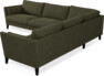 Winston - Hörnsoffa, 3+2 - Grön
