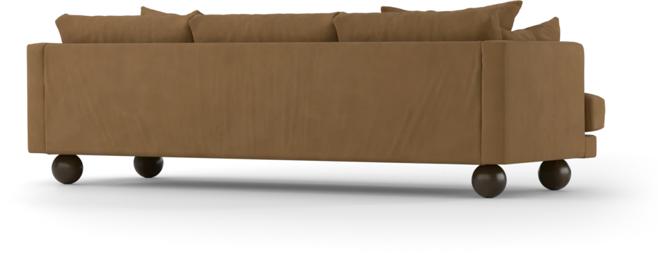 Harper - 4-sits soffa - Gul