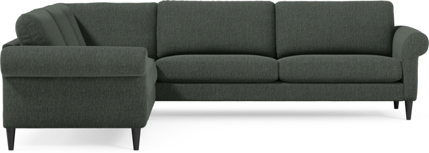 Bridge - Hörnsoffa, 2+3-sits - Grön