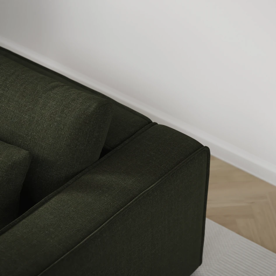Ide - Bäddsoffa 3-sits - Grön