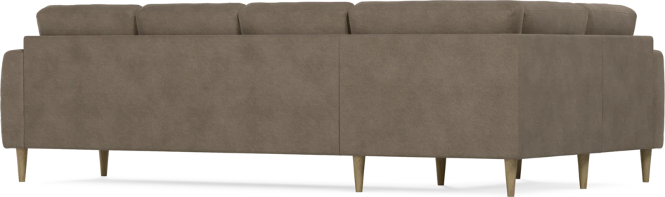 Eden - Hörnsoffa, 1+3-sits - Brun