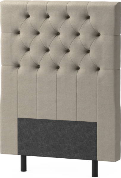 Delux Pikerad XL - Sänggavel, 90-210 cm - Beige