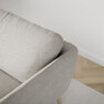 Madison Lux - 3-sits soffa med divan höger - Grå