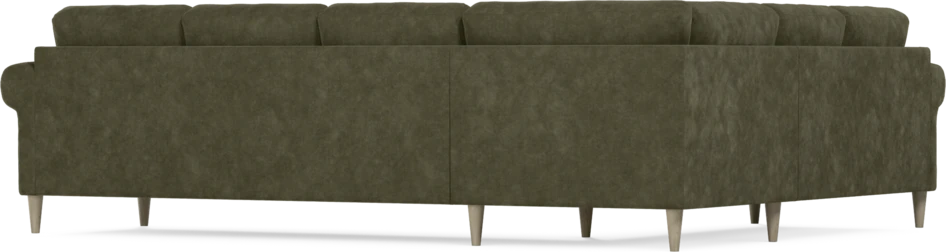 Eden - Hörnsoffa, 2+3-sits - Grön