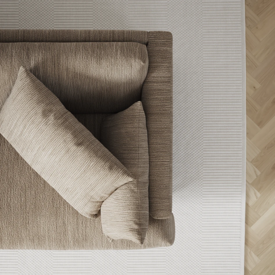 Harper - 3-sits soffa med divan vänster - Beige