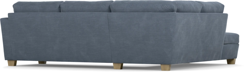 Friday - 2,5-sits soffa med divan vänster - Blå