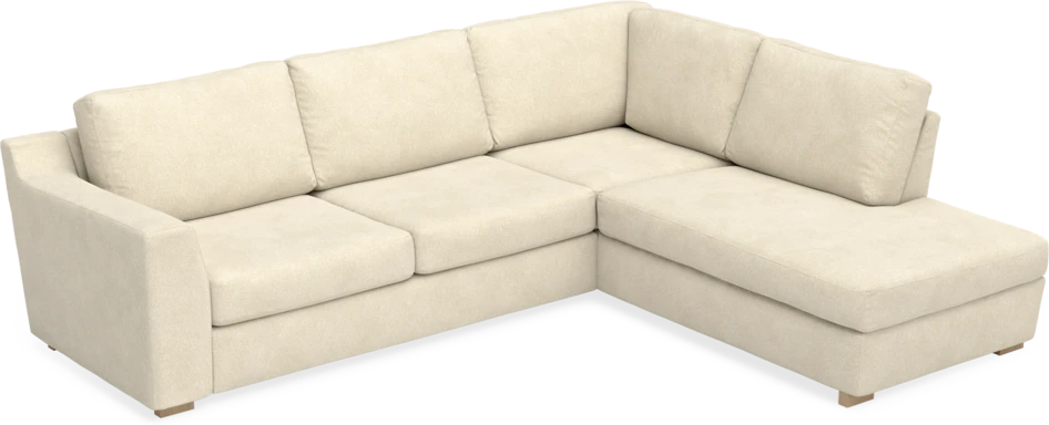 Friday - 2,5-sits soffa med divan höger - Beige