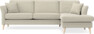 Eden - 2,5-sits soffa med schäslong - Beige