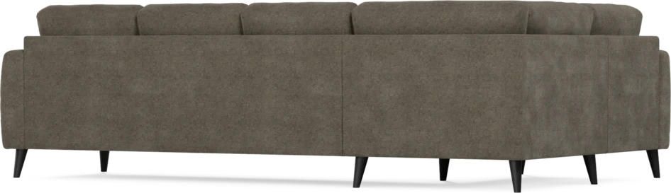 Eden - Hörnsoffa, 1+3-sits - Brun