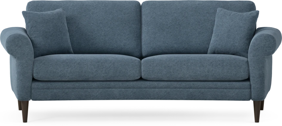 Eden - 2,5-sits soffa svängd - Blå