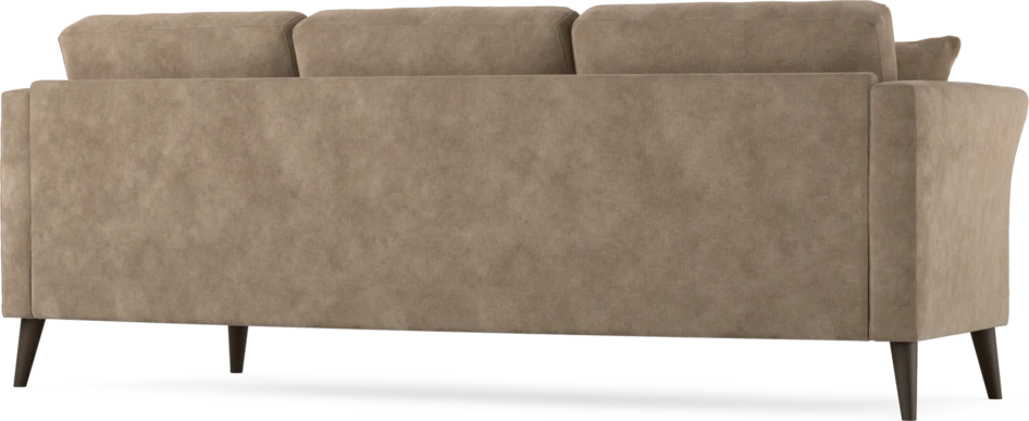 Eden - 3-sits soffa svängd - Beige