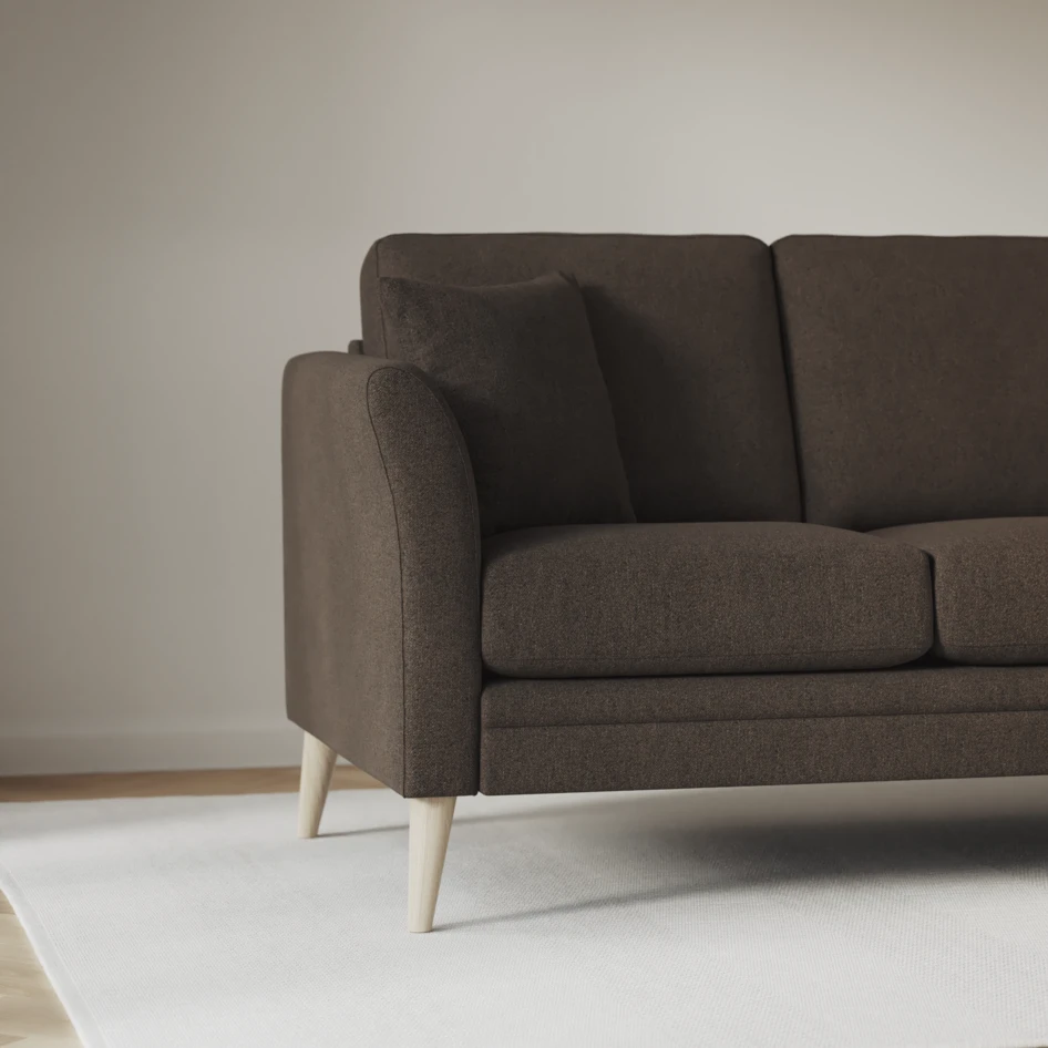 Eden - 2-sits soffa - Brun