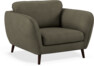 Madison Lux - Fåtölj, 70 cm - Brun