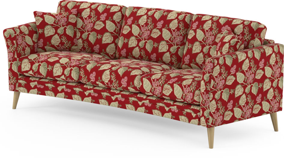 Eden - 3-sits soffa svängd - Flerfärgad