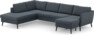 County - 3-sits soffa med divan vänster och schäslong höger - Blå