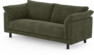 Cherrie - 2,5-sits soffa, hel dyna, fast klädsel - Grön