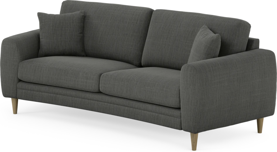 Eden - 2,5-sits soffa svängd - Grå