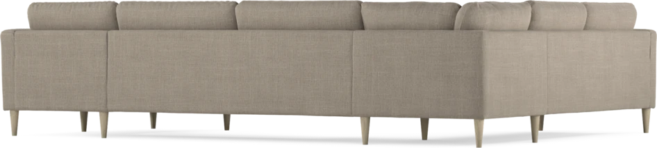 Bridge - Hörnsoffa, 2+3-sits med schäslong höger - Beige