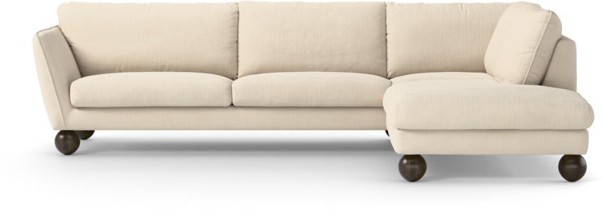 Madison Lux - 3-sits soffa med divan höger - Beige