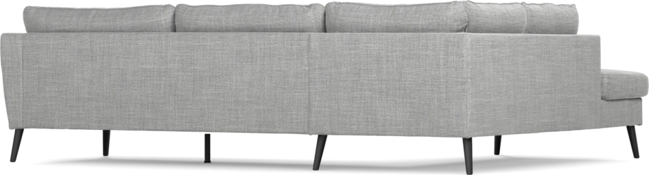 County - 2,5-sits soffa med divan vänster - Grå