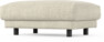 Cherrie - Fotpall 100, fast klädsel - Beige
