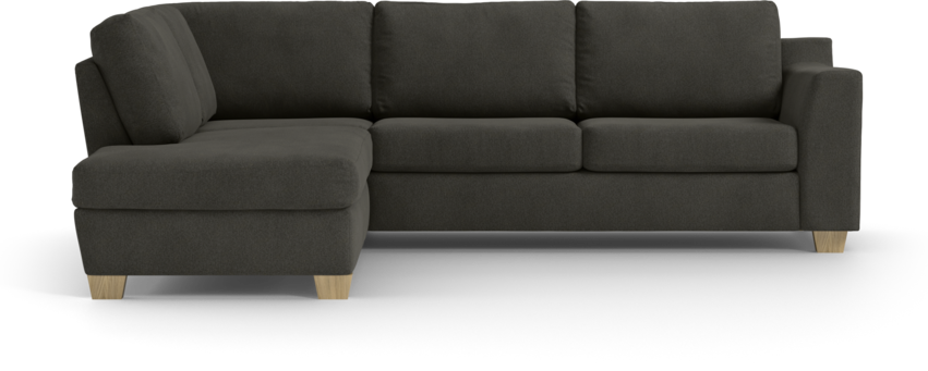 Friday - 2,5-sits soffa med divan vänster - Grå