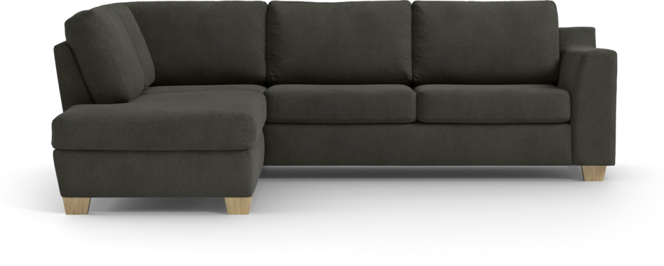 Friday - 2,5-sits soffa med divan vänster - Grå
