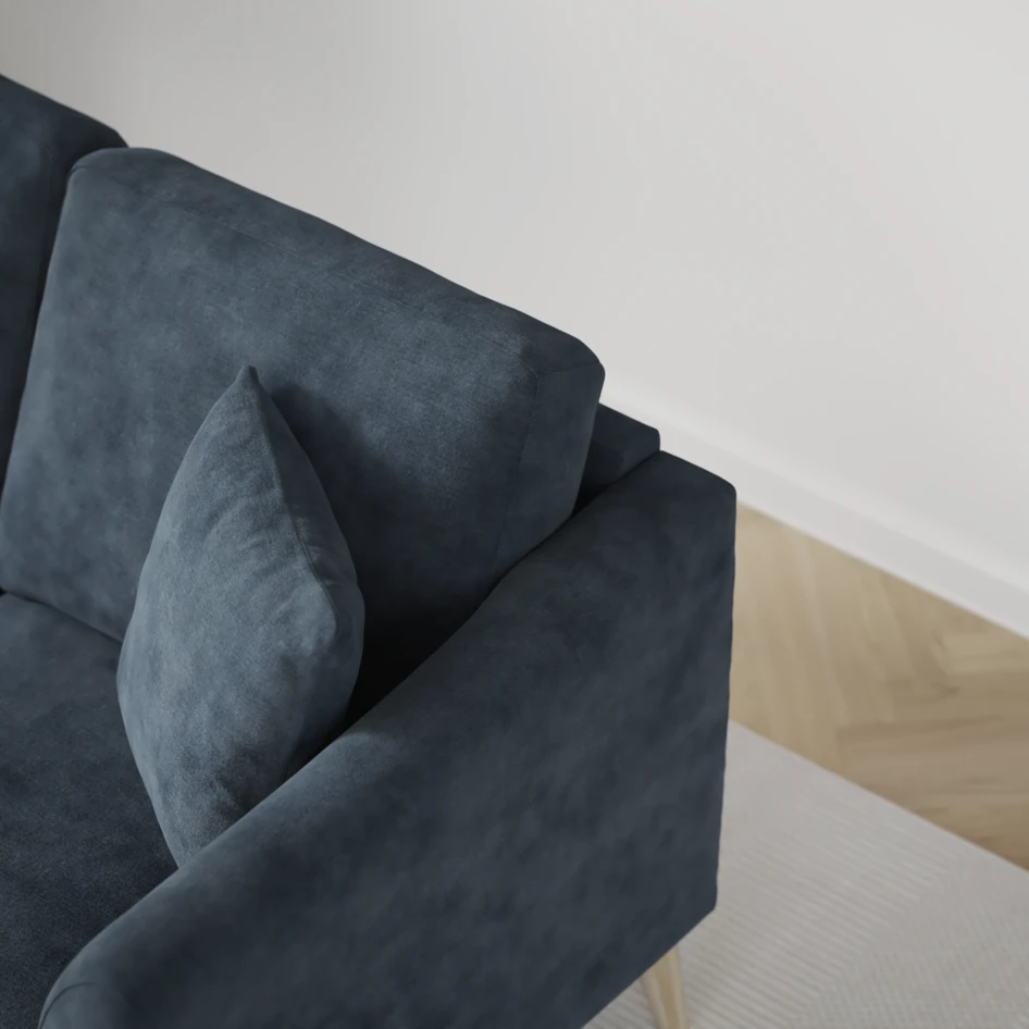 Eden - 2,5-sits soffa - Blå